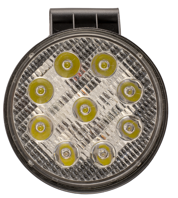 EXPLORADORA REDONDA 9 LED 12/24V  1GA 357 119-011