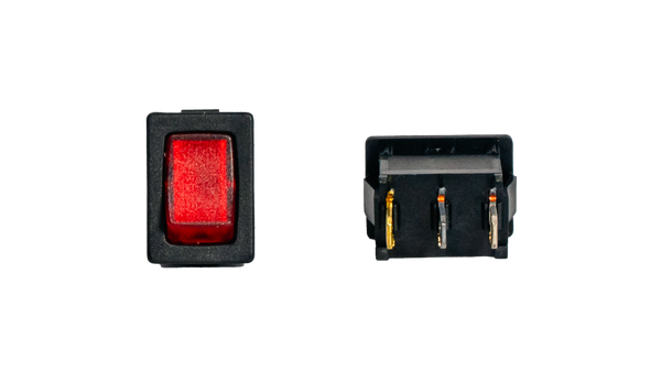 SWITCH TECLA 1 GOLPE ROJO