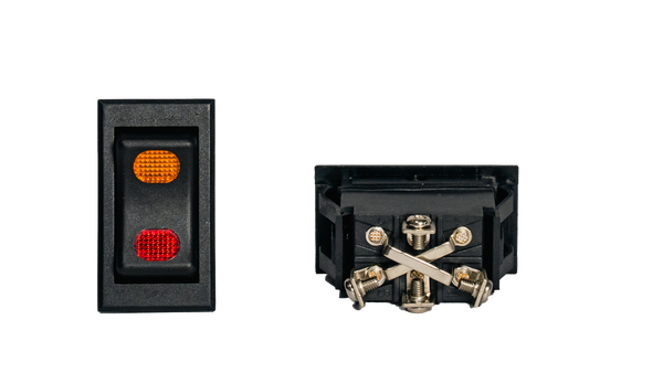 SWITCH TECLA 2 GOLPES DOBLE PILOTO