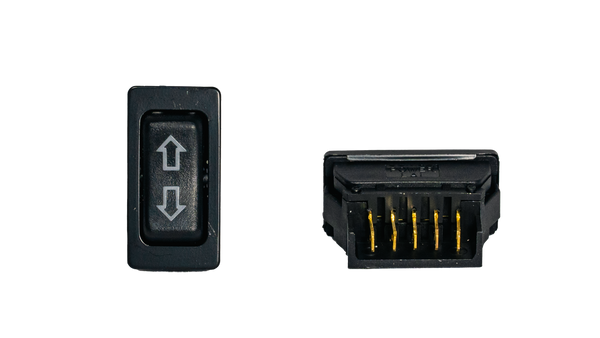SWITCH ELEVAVIDRIOS FLECHAS 5 TERMINALES