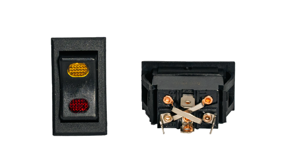 SWITCH TECLA 2 GOLPES CON PILOTO